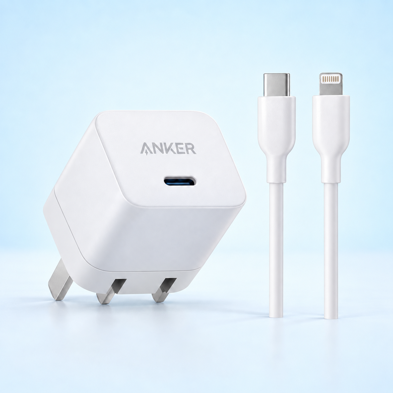 Anker 20W USB-C PD Charger Set with USB-C to Lightning Cable