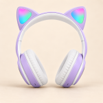 STN-28 Wireless Cat Ear Headset with Colorful LED Lights