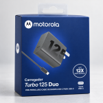 Motorola TurboPower 125W Duo Charger with USB-C Cable